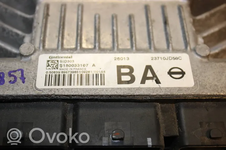 Nissan Qashqai Variklio valdymo blokas 23710JD59C