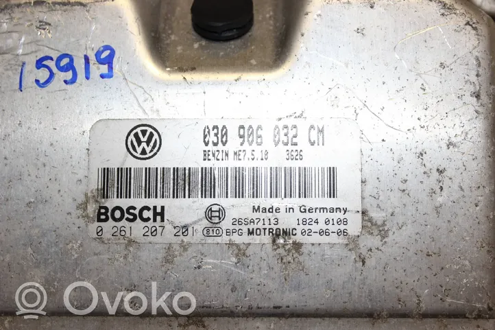 Volkswagen Polo III 6N 6N2 6NF Dzinēja vadības bloks 030906032CM