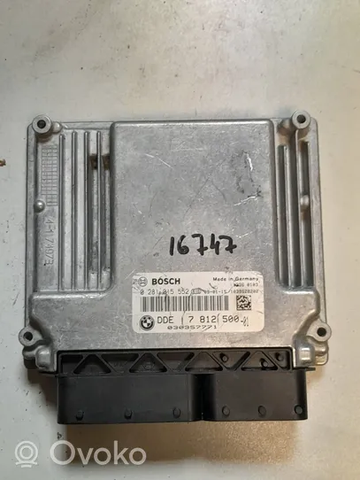 BMW 5 E60 E61 Calculateur moteur ECU 7812500