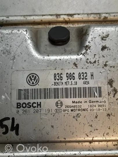 Opel Corsa C Sterownik / Moduł ECU 036906032H