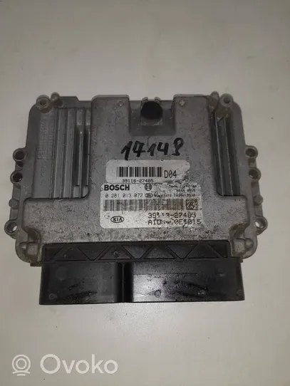 KIA Carens II Sterownik / Moduł ECU 0281013072