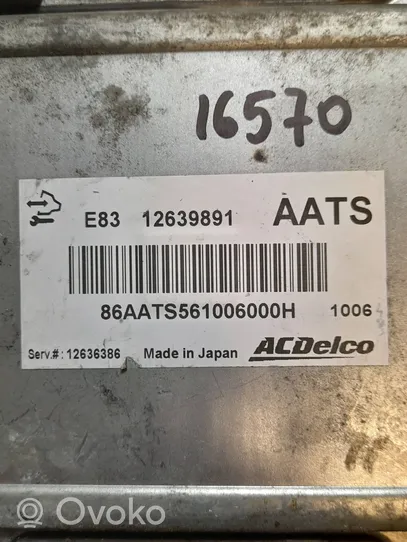 Opel Insignia A Calculateur moteur ECU 12639891