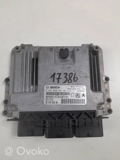 Citroen Berlingo Sterownik / Moduł ECU 9807885980