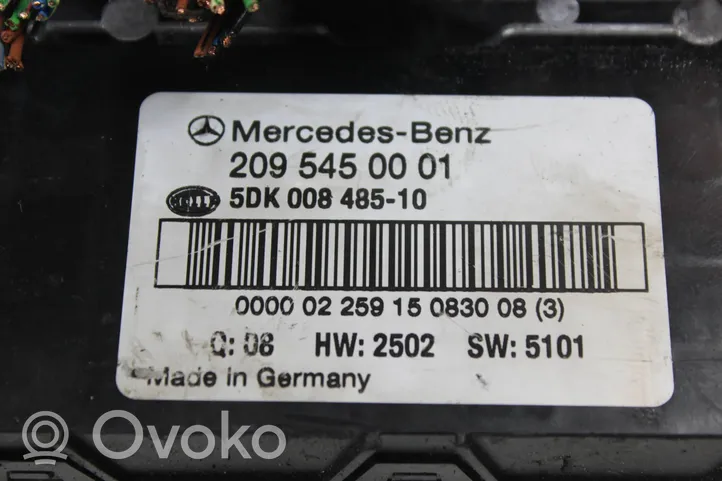 Mercedes-Benz CLK A209 C209 Sulakemoduuli 2095450001