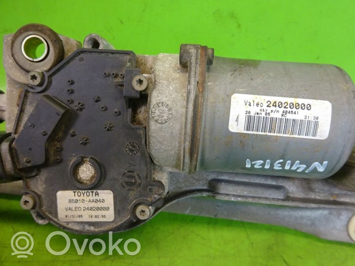 Toyota Camry Tringlerie et moteur d'essuie-glace avant 85010AA040