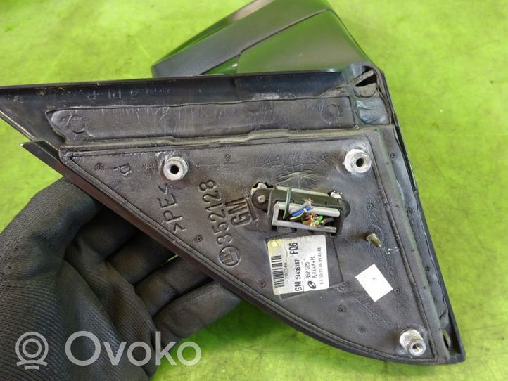 Opel Signum Elektryczne lusterko boczne drzwi 352128