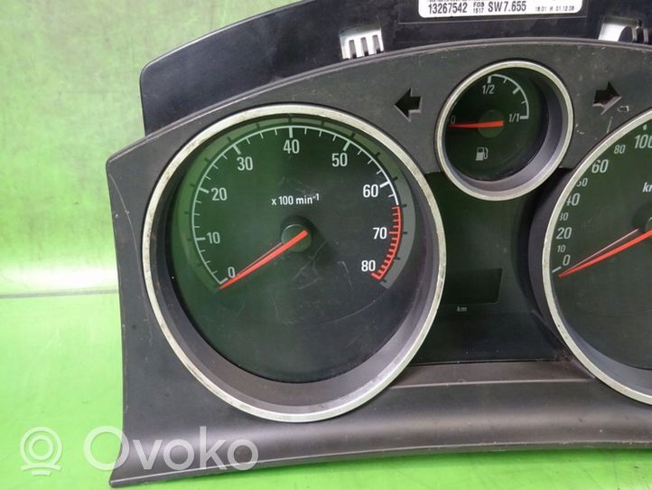 Opel Corsa B Speedometer (instrument cluster) 13267542