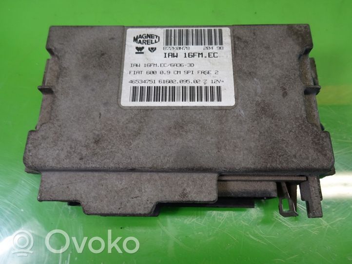 Fiat Seicento/600 Unité de commande, module ECU de moteur 46534751