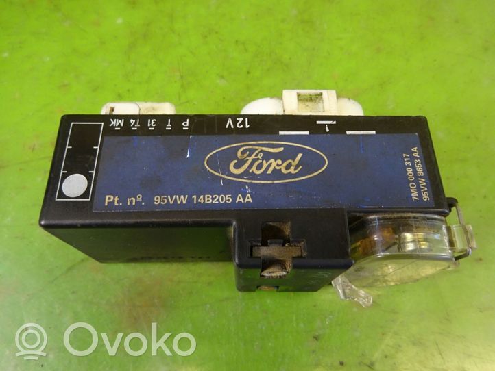 Ford Galaxy Moduł / Sterownik wentylatora dmuchawy 7MO000317