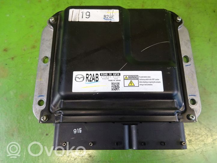 Mazda 6 Centralina/modulo motore ECU 275800-9155