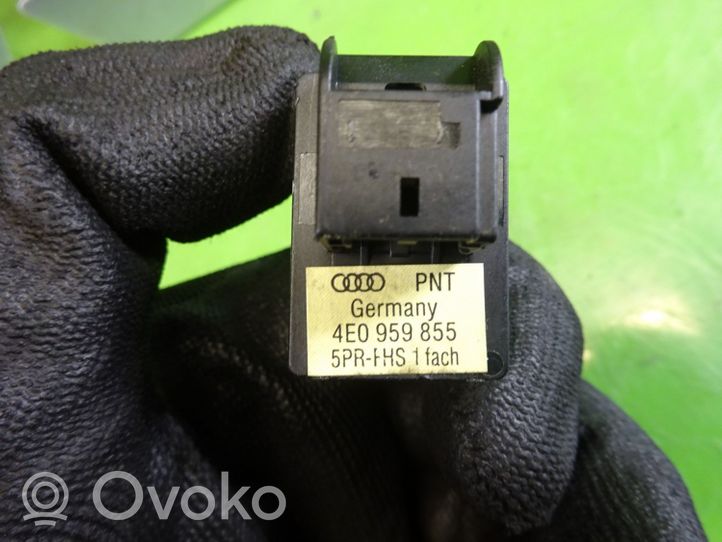 Audi A8 S8 D3 4E Quarter vent window switch 4E0959855