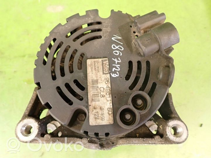 Peugeot 307 Generator/alternator 9649611780