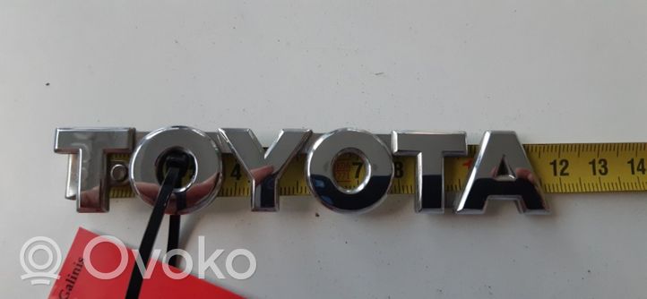 Toyota Avensis T250 Logo, emblème de fabricant 7544105050