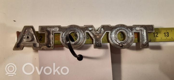 Toyota Avensis T250 Logo/stemma case automobilistiche 7544105050