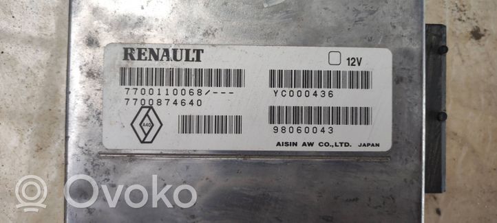 Renault Safrane Vaihdelaatikon ohjainlaite/moduuli 7700874640