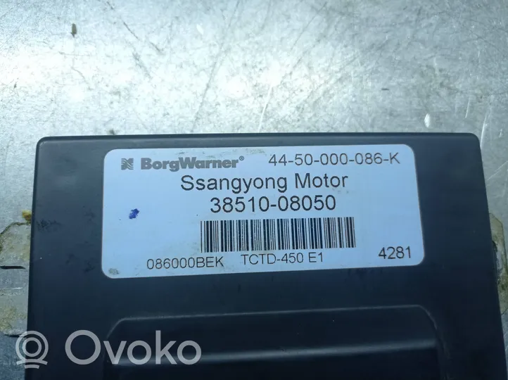 SsangYong Rexton Pavarų dėžės valdymo blokas 3851008050
