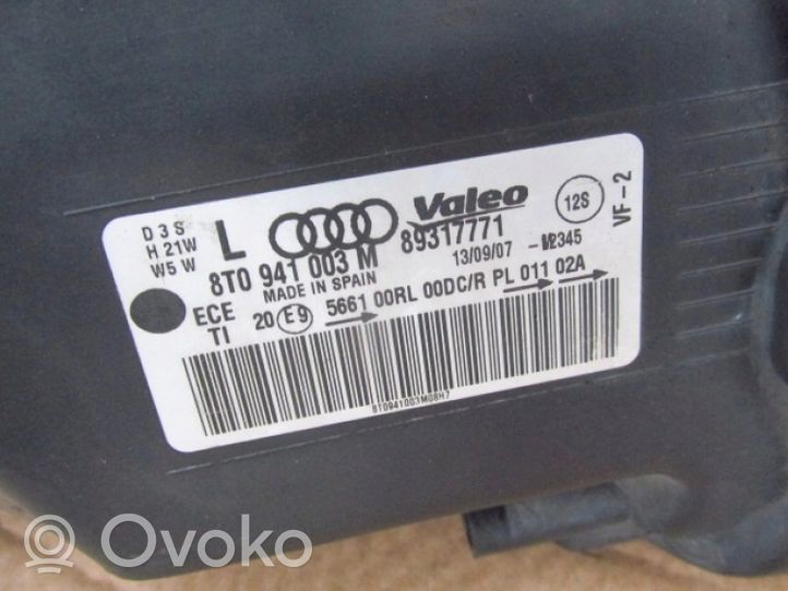 Audi A5 8T 8F Lampy przednie / Komplet 