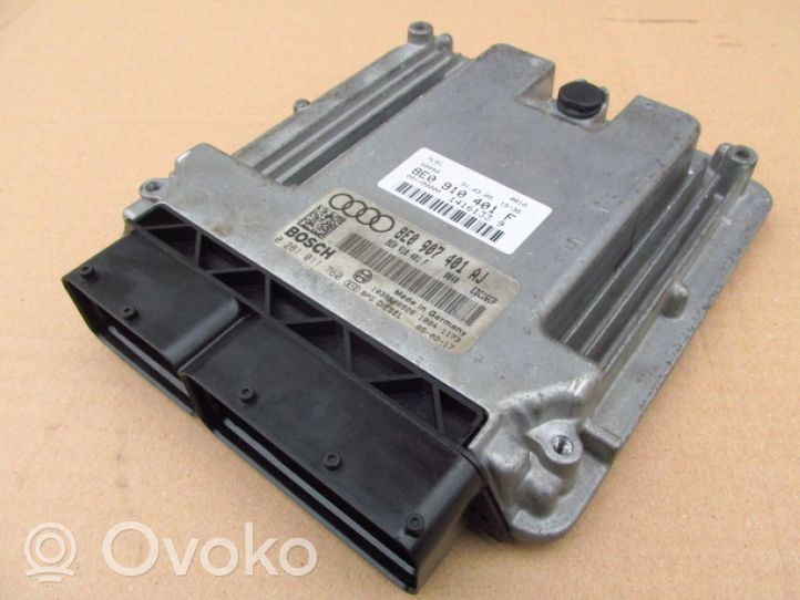 Audi A4 S4 B5 8D Kit centralina motore ECU e serratura 