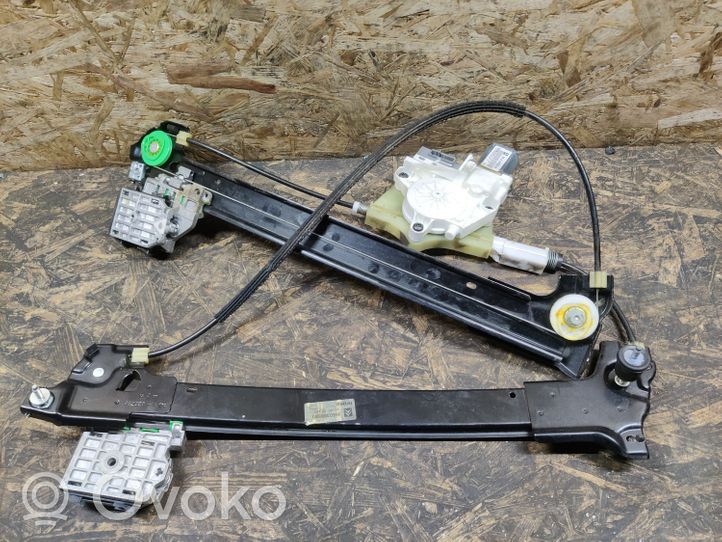 Citroen C6 Rear door window regulator with motor 9661050280