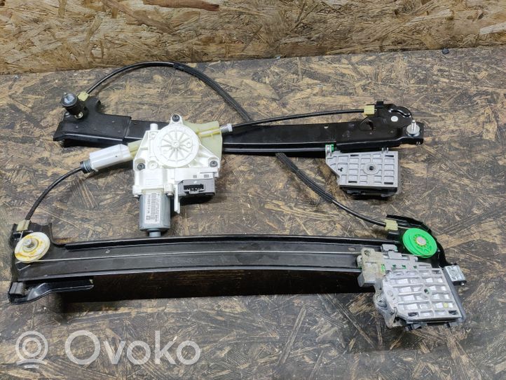 Citroen C6 Rear door window regulator with motor 9661050280