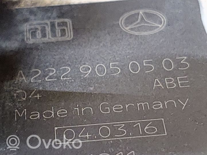 Mercedes-Benz C AMG W205 Czujnik poziomowania świateł osi przedniej A2229050503