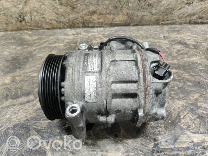 Mercedes-Benz CL C215 Ilmastointilaitteen kompressorin pumppu (A/C) 000230901180