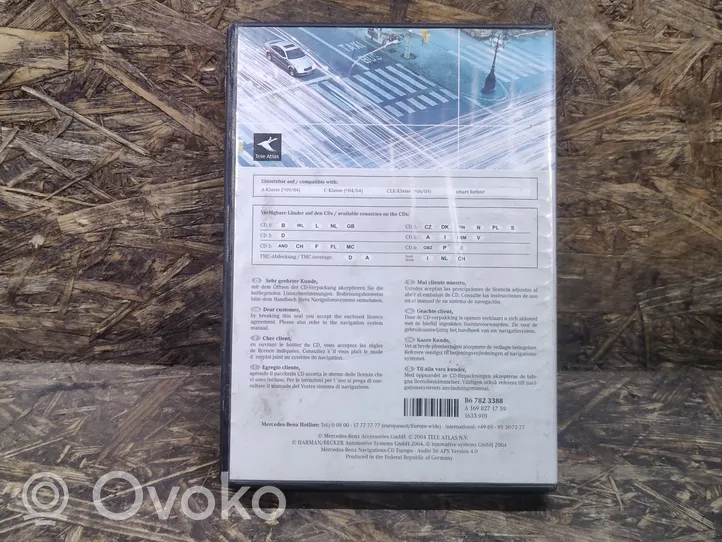 Mercedes-Benz A W169 Navigaation kartat CD/DVD A1698271759