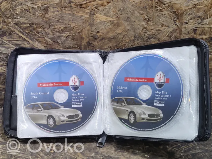 Maserati Quattroporte Mapy do nawigacji CD/DVD 