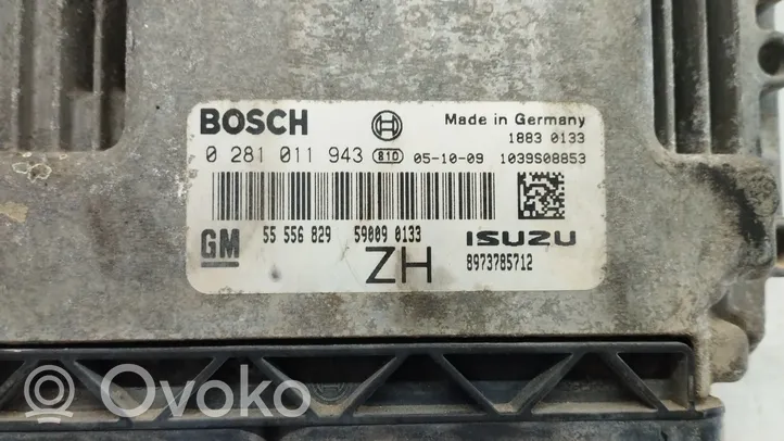 Opel Astra H Calculateur moteur ECU 