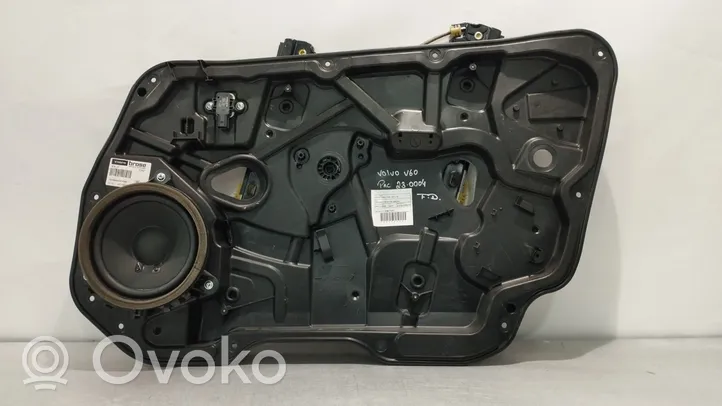 Volvo V60 Mechanizm podnoszenia szyby przedniej bez silnika 
