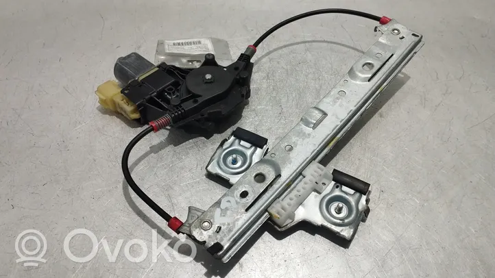 Ford Fiesta Rear window lifting mechanism without motor 