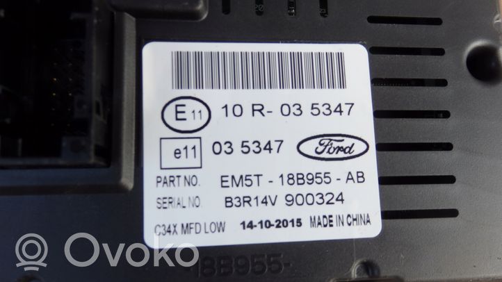 Ford Kuga II Monitor/display/piccolo schermo EM5T18B955AA