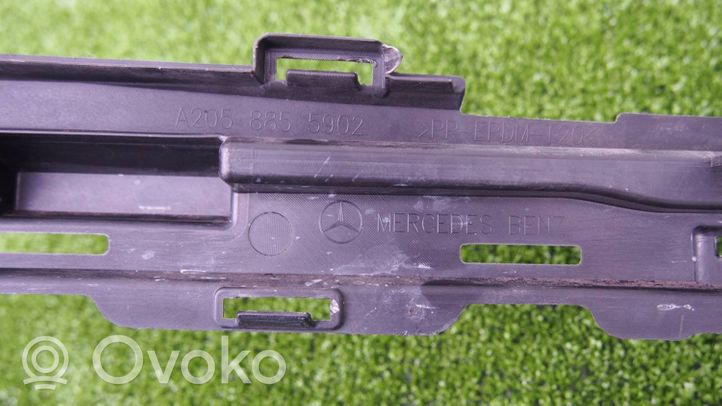 Mercedes-Benz C W205 Modanatura separatore del paraurti anteriore A2058855902