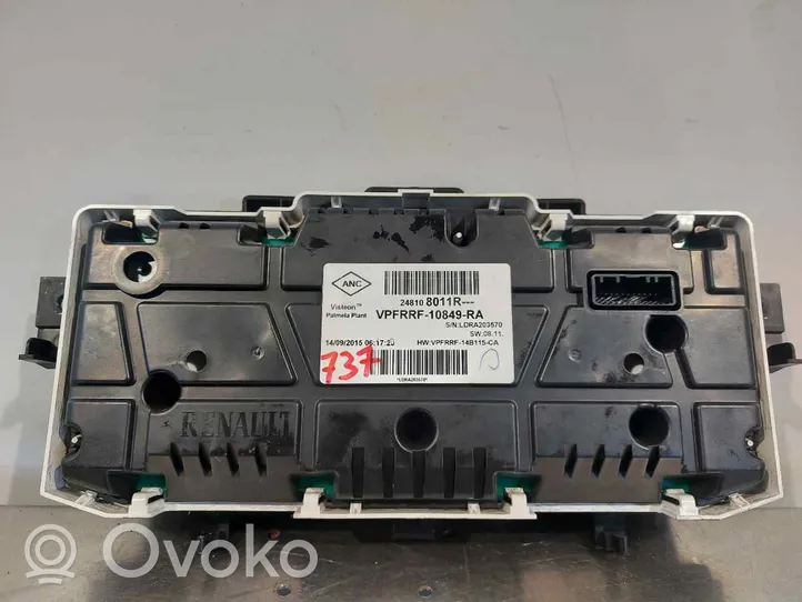 Renault Captur Tachimetro (quadro strumenti) 248108011R