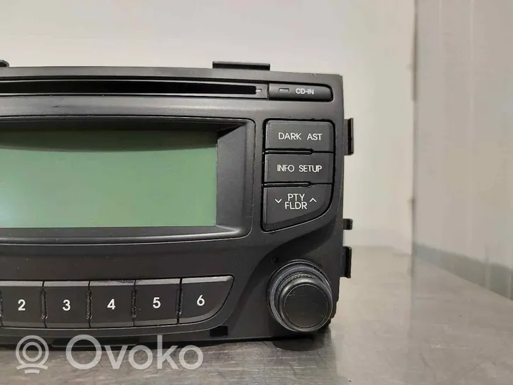 Hyundai ix20 Unidad delantera de radio/CD/DVD/GPS 961601K050