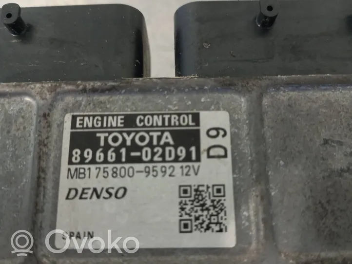 Toyota Auris E180 Calculateur moteur ECU 8966102D91