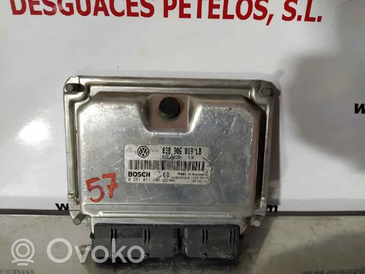 Volkswagen Polo Centralina/modulo del motore 038906019LB