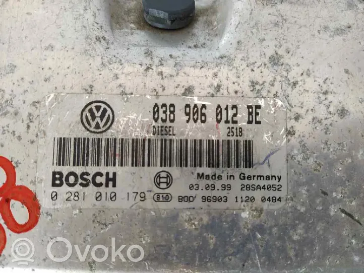 Volkswagen Lupo Calculateur moteur ECU 038906012BE