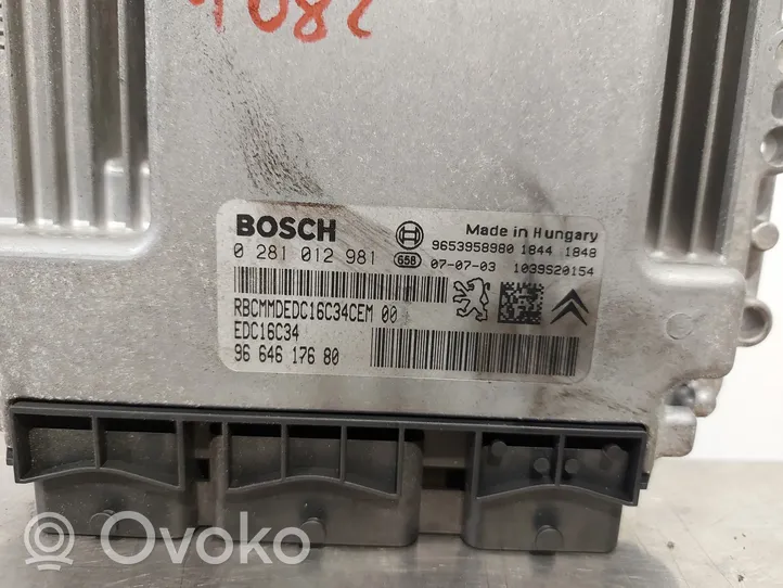 Citroen C4 Grand Picasso Sterownik / Moduł ECU 9664617680