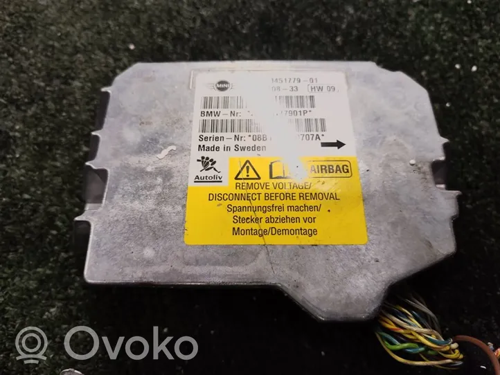 Mini One - Cooper R56 Module de contrôle airbag 65773451779