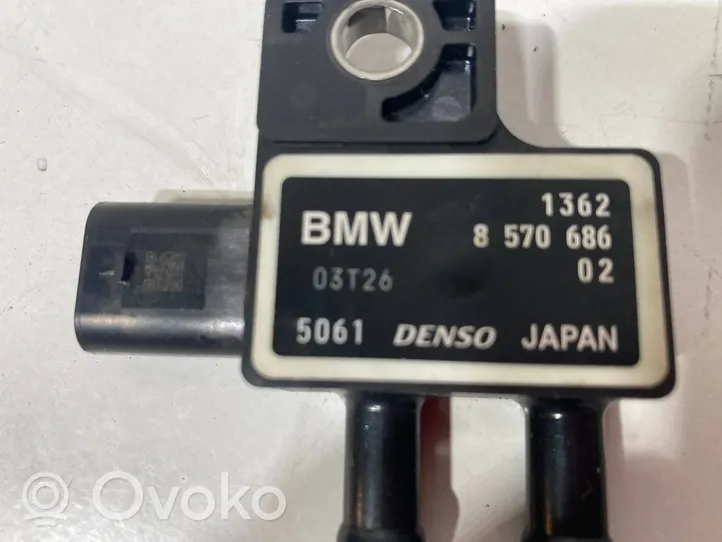 BMW 5 G30 G31 Sensore di pressione dei gas di scarico 8570686