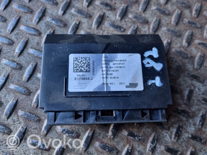 BMW 2 F22 F23 Module unité de contrôle climatisation 9874187