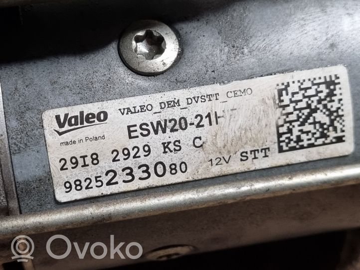 Opel Grandland X Starter motor 9825233080