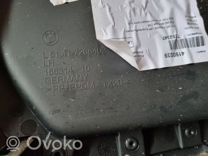 BMW 2 F22 F23 Apmušimas priekinių durų (obšifke) 7340343