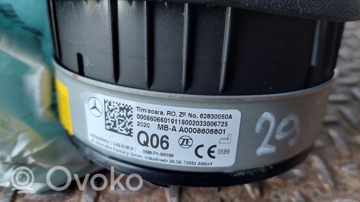 Mercedes-Benz A W177 Надувная подушка для руля A0008606601