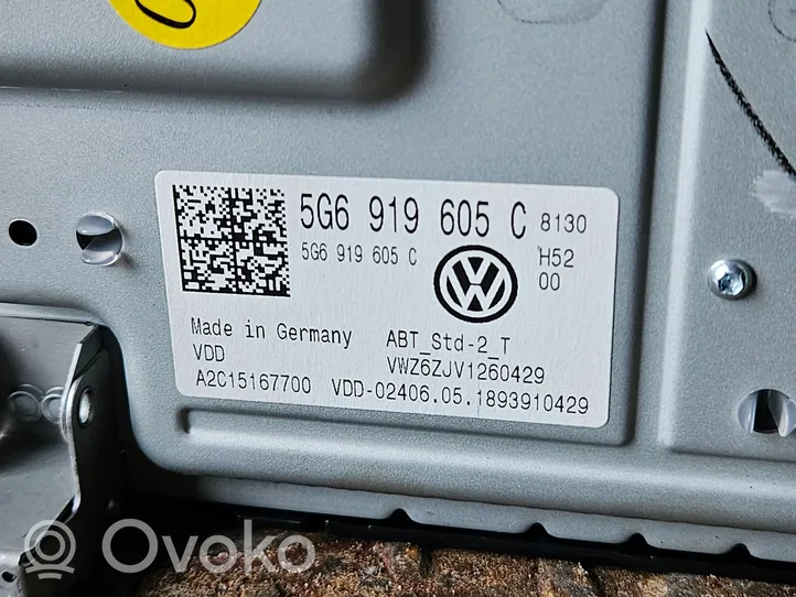 Volkswagen Tiguan Allspace Monitori/näyttö/pieni näyttö 5G6919605C