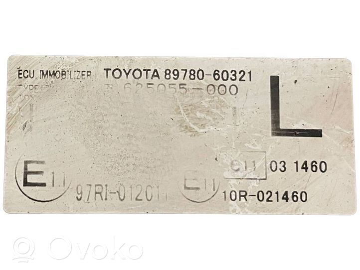 Toyota Land Cruiser (J120) Moduł / Sterownik immobilizera 8978060321
