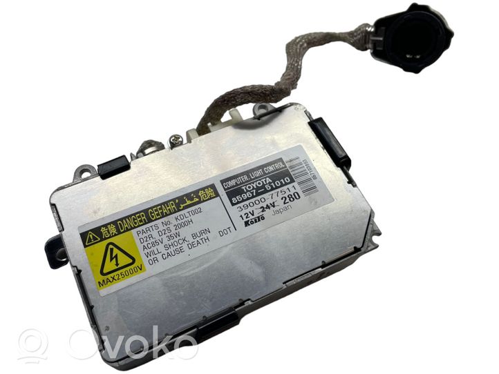 Lexus RX 300 Moduł poziomowanie świateł Xenon 8596751010