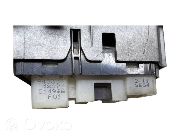 Lexus RX 330 - 350 - 400H Takaoven ikkunan kytkimen kehys 7427048120