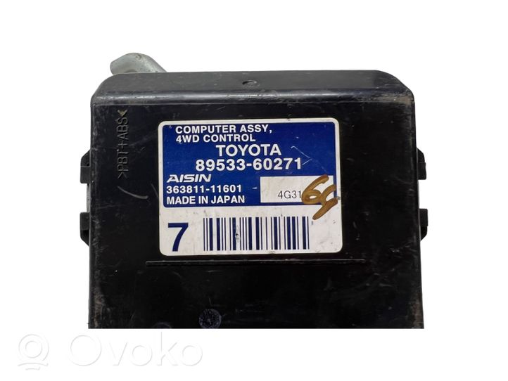 Toyota Land Cruiser (J150) Centralina scatola del differenziale 8953360271